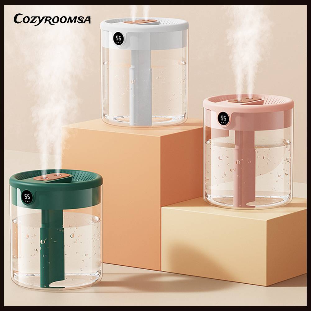 Máy Phun Sương Tạo Độ Ẩm Không Khí 2L Tiếng Ồn Thấp Hai Chế Độ Cho Nhà /
