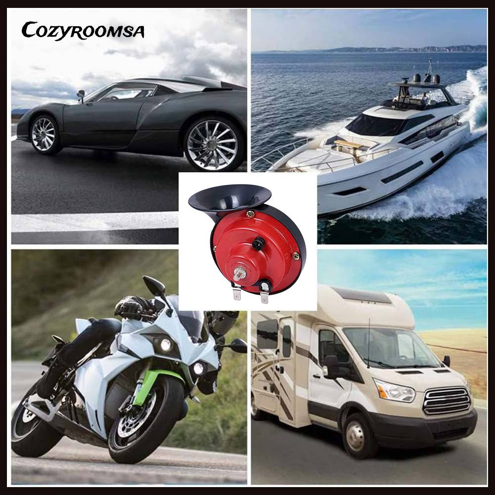 Còi Điện 12V Chống Thấm Nước Cho Xe Hơi / Xe Máy