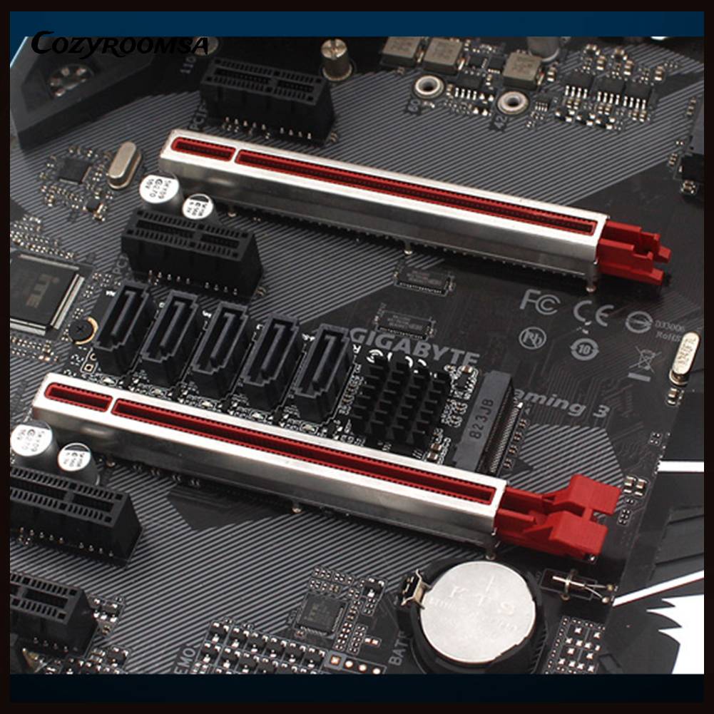 Card ChuyểN ĐổI M.2 M-Key PCI Express Sang SATA 3.0 SSD JMB585 Thẻ