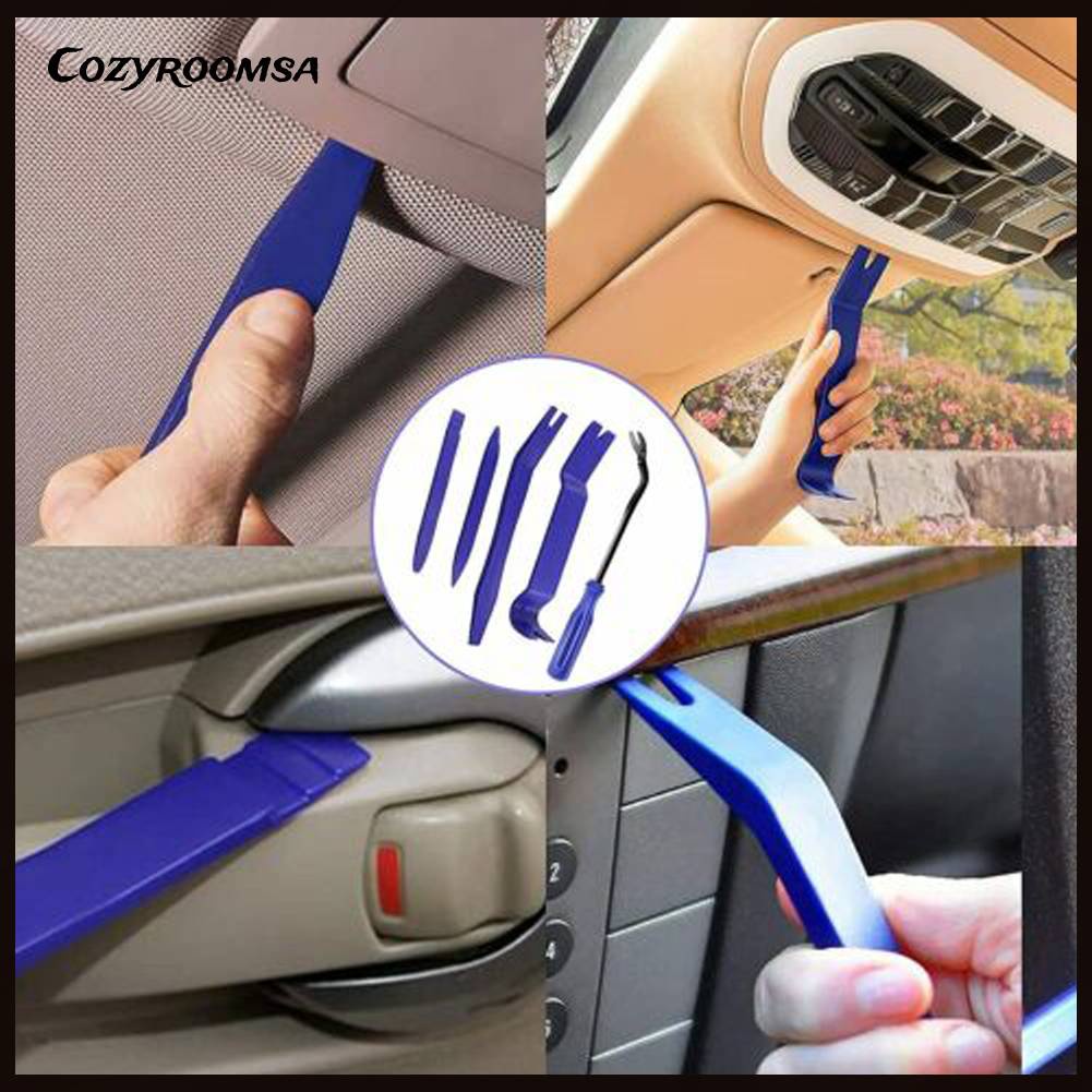 Set 5 Kẹp Nhựa Sửa Chữa Cửa Xe Hơi