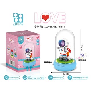 Bộ Đồ Chơi Lắp Ráp Mô Hình Phi Hành Gia Cho Bé