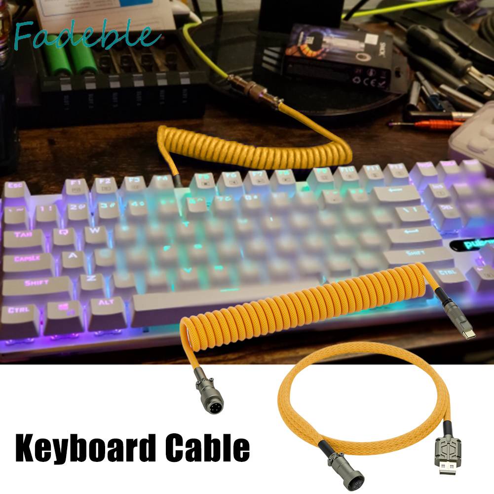 Dây Lò Xo Nối Dài 1.5m Chuyển Đổi Type C Sang USB