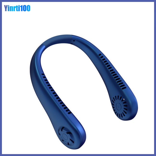 Quạt Thể Thao Đeo Cổ 3 Cánh Sạc Cổng Usb Tiện Dụng Và Bền