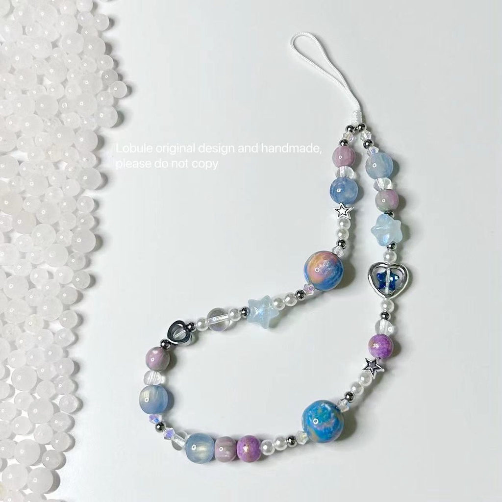 Dây Xích Gắn Máy Ảnh Handmade Phong Cách Ins 2023 Làm Thủ Công Mới Charm Superior CCD Cho Điện Thoại Di Động