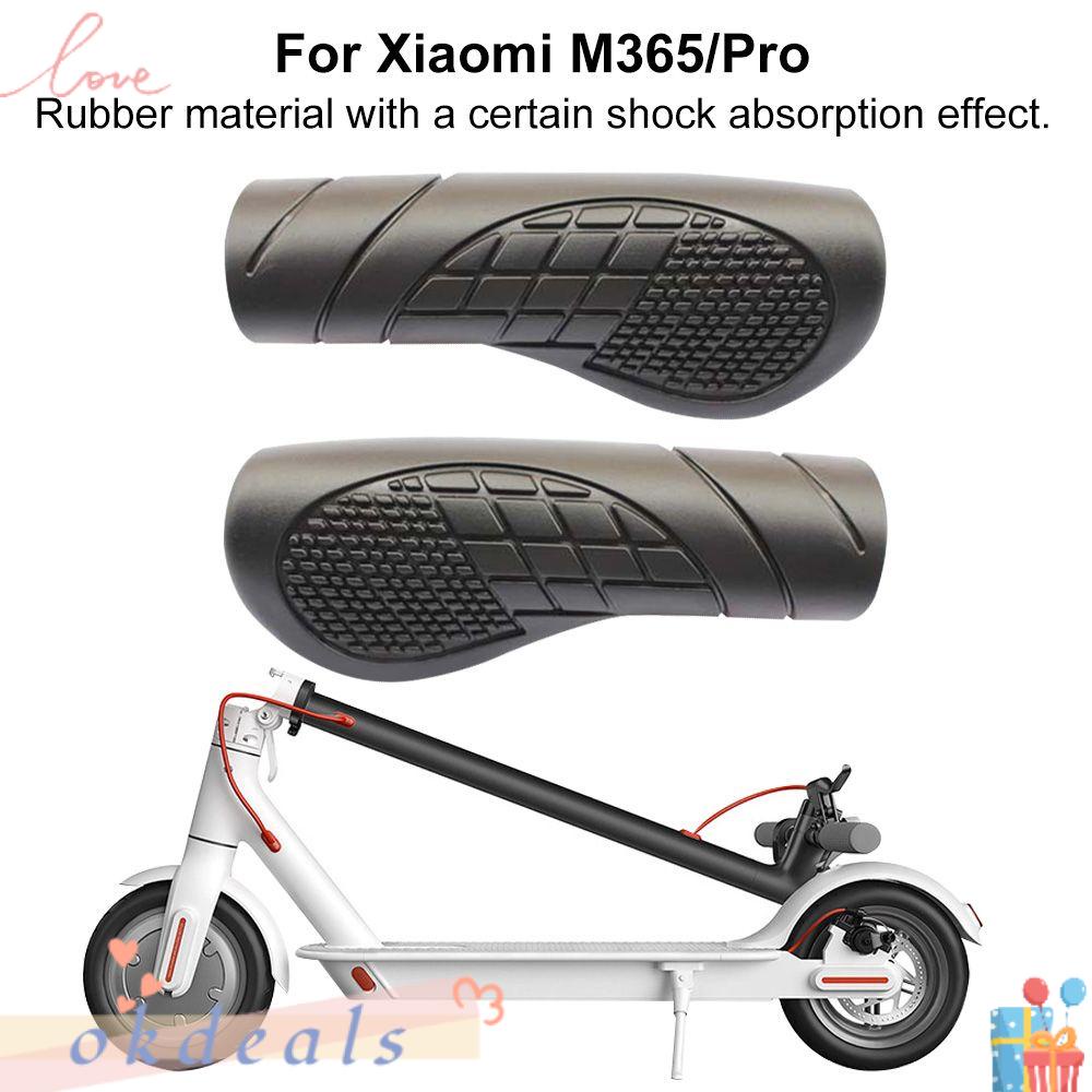 1 Cặp Vỏ Bọc Tay Lái Ván Trượt Bằng Cao Su Chống Trượt Cho Xiaomi M365 / Pro