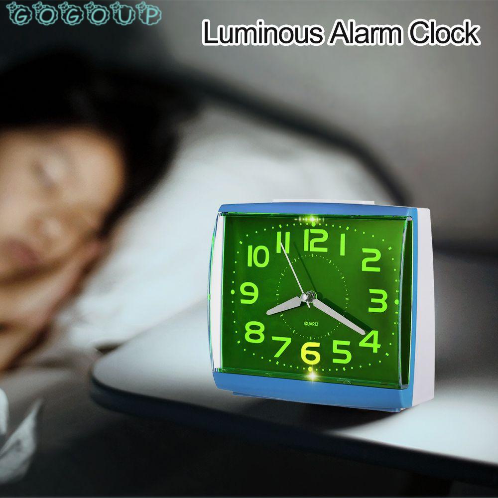 Đồng Hồ Báo Thức GOGOUP Phát Sáng Trong Bóng Tối|Phụ Kiện Trang Trí Nhà Cửa Độc Đáo Sáng Tạo