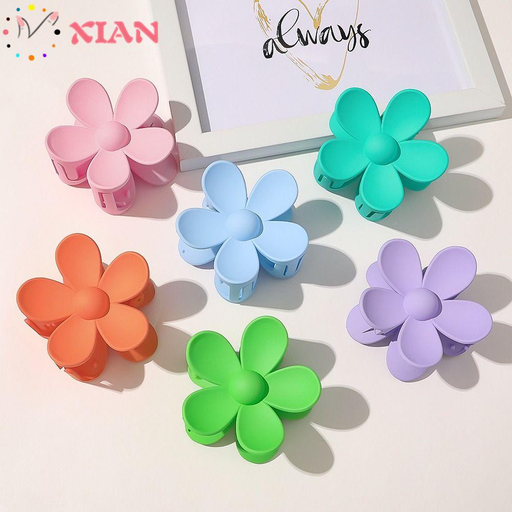 Set 2 Kẹp Tóc Càng Cua Bằng Nhựa Dày Thời Trang Cho Nữ