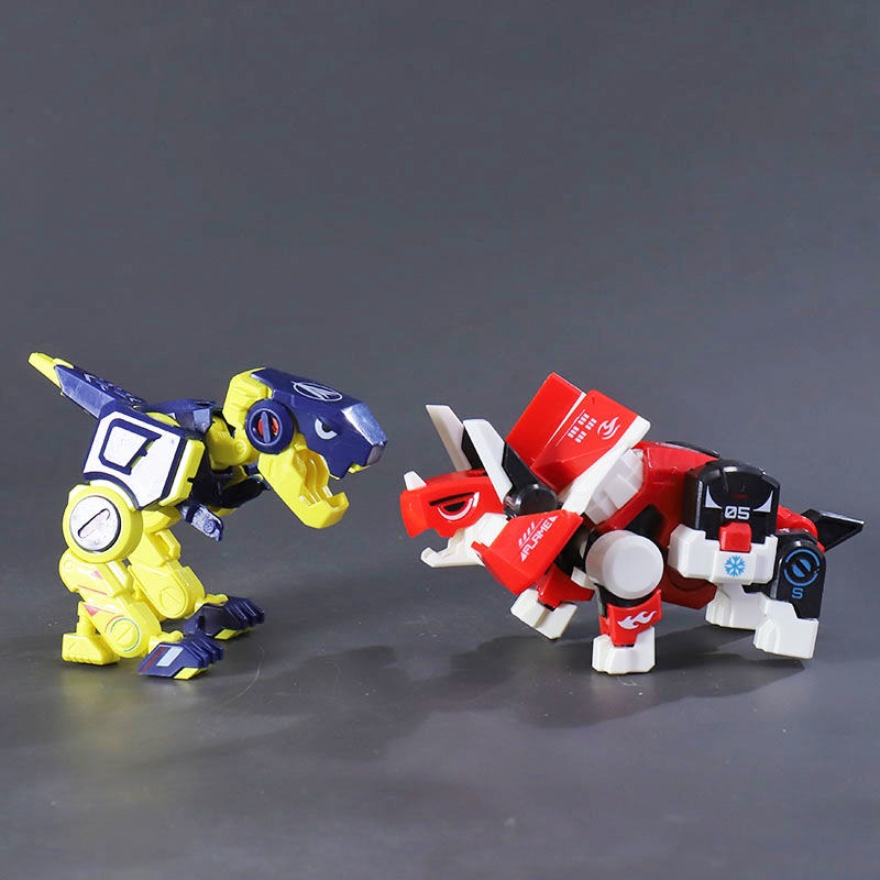 Đồ Chơi Khối Rubik Hình Khủng Long triceratops mecha Thú Vị Giáo Dục Cho Bé cxbwfjtjz.my77