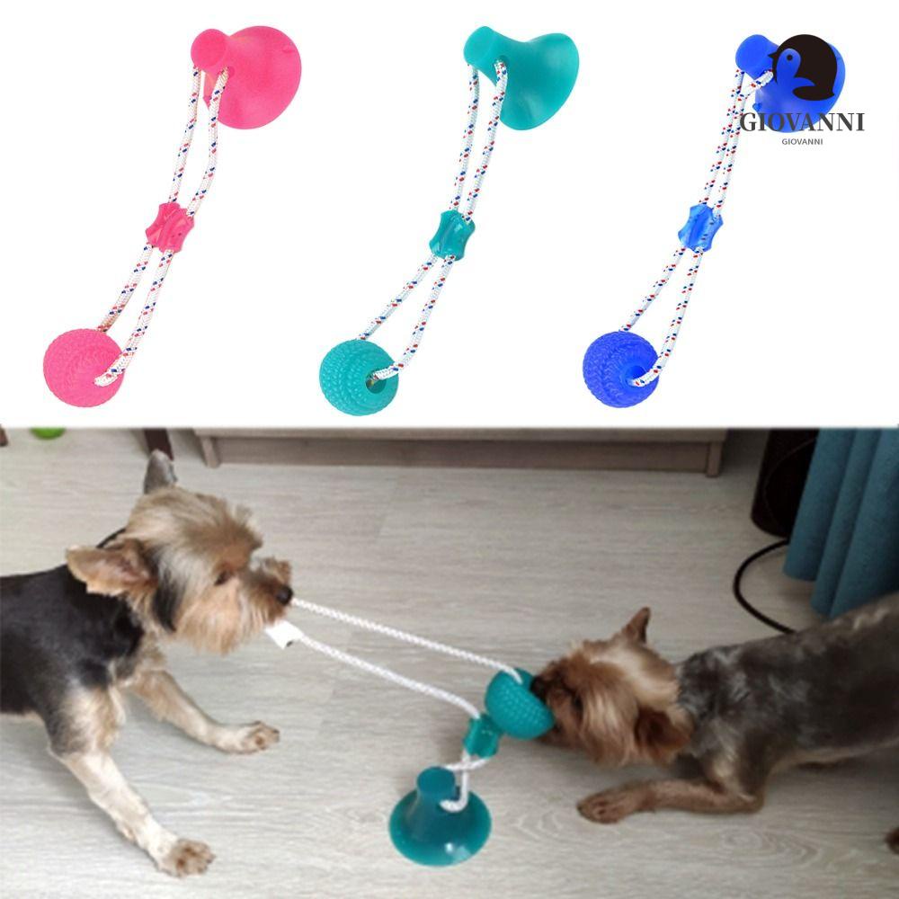 Đồ Chơi Bóng Nhai Đàn Hồi Có Giác Hút Cho Thú Cưng