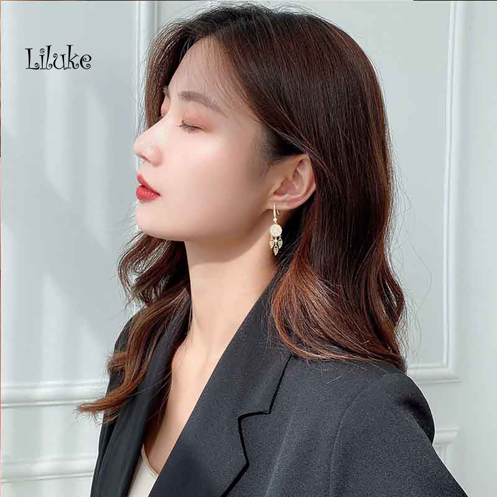 1 Đôi Bông Tai Hình Vòng Bắt Giấc Mơ Thời Trang Nữ Tính