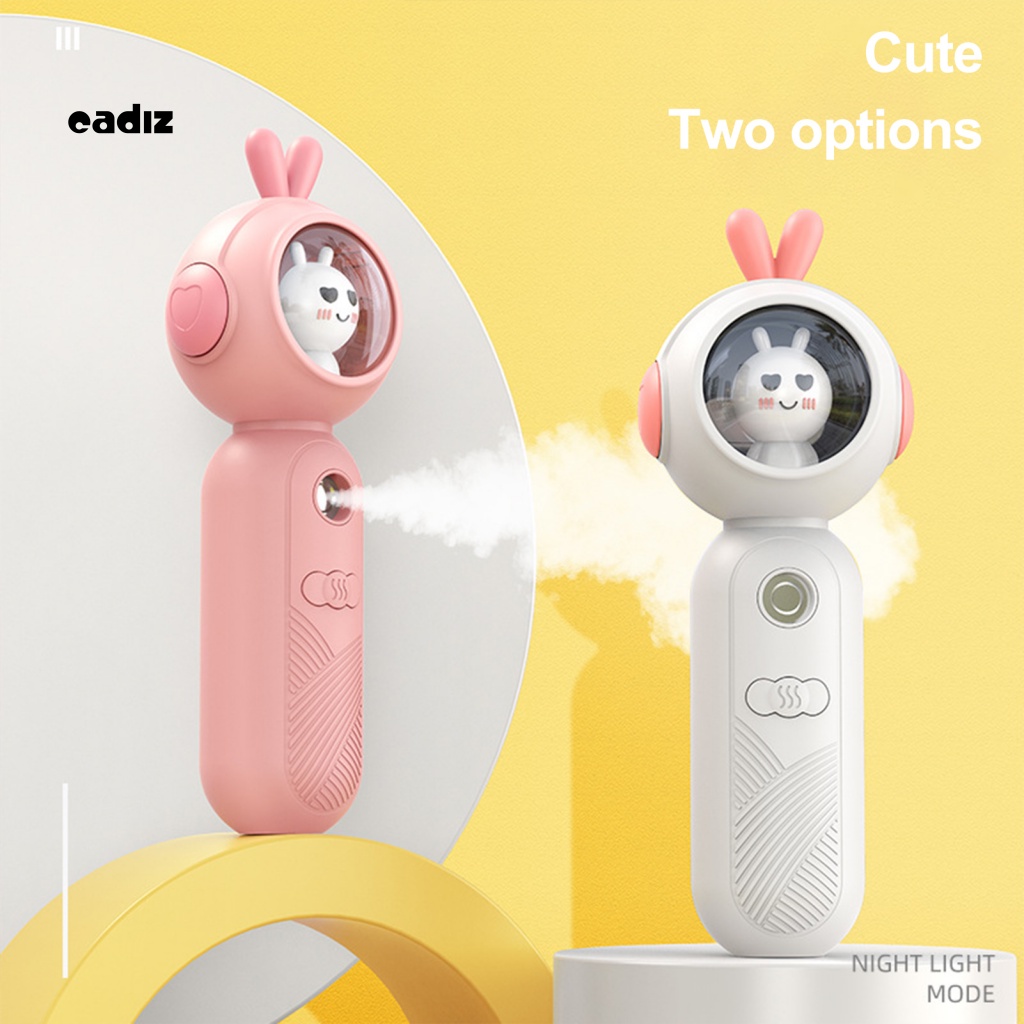 1 Bộ Máy Phun Sương Tạo Độ Ẩm Không Khí Nhanh Lâu Trôi 30ml Bằng ABS In Hình Thỏ Hoạt Hình Dễ Thương Dùng Hàng Ngày