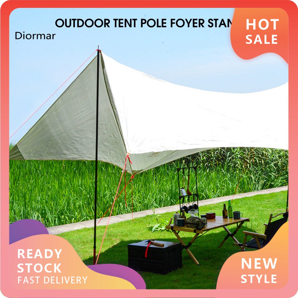 Bộ 2 Thanh Dựng Lều Bằng Hợp Kim Nhôm 6010 Chống Mòn