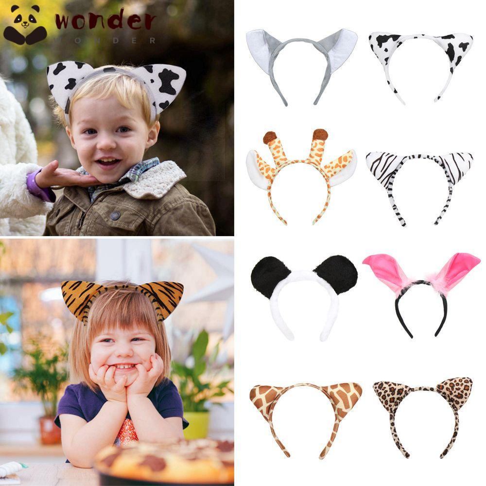 Băng Đô Tai Ngựa Vằn Hoạt Hình Hóa Trang