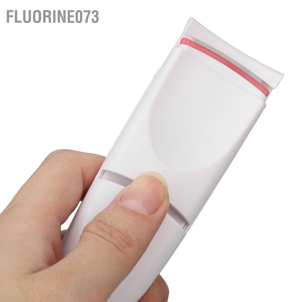 Fluorine073 Dụng Cụ Uốn Mi Làm Nóng 2 Cấp Độ 30S Nhanh Có Thể Sạc Lại Bằng Điện Kéo Dài 24 Giờ