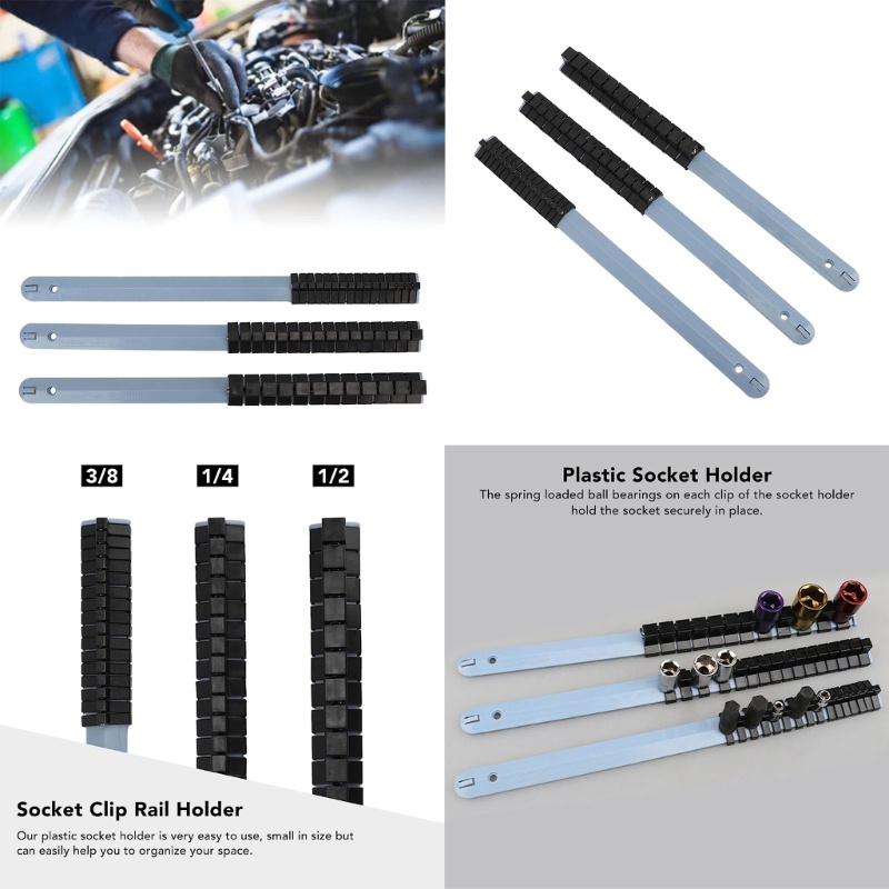 QQ Giá Đỡ Ổ Cắm Bằng Nhựa Đa Năng Cho Máy Móc 1 4 3 8 1 2