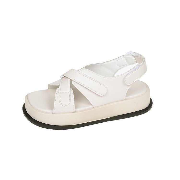 Giày sandal sandal nữ Giày Sandal Đế Mềm Quai Dán Thời Trang Mùa Hè 2023 Cho Nữ giày sandal giày đi học nữ