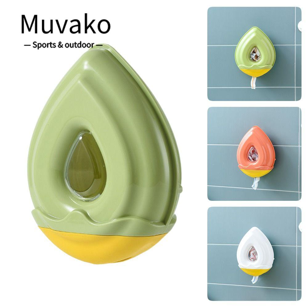 MUVAKO Hộp Đựng Màng Bọc Thực Phẩm Bằng Nhựa Treo Tường Nhà Bếp