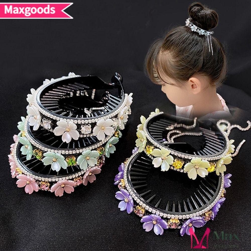 Bộ 2 Kẹp Tóc Đuôi Ngựa Thời Trang|Kẹp Tóc Tua Rua Xinh Xắn Dành Cho Nữ