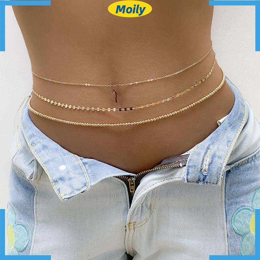 Dây Xích Đeo Hông Bằng Kim Loại Thời Trang Mùa Hè Cho Nữ