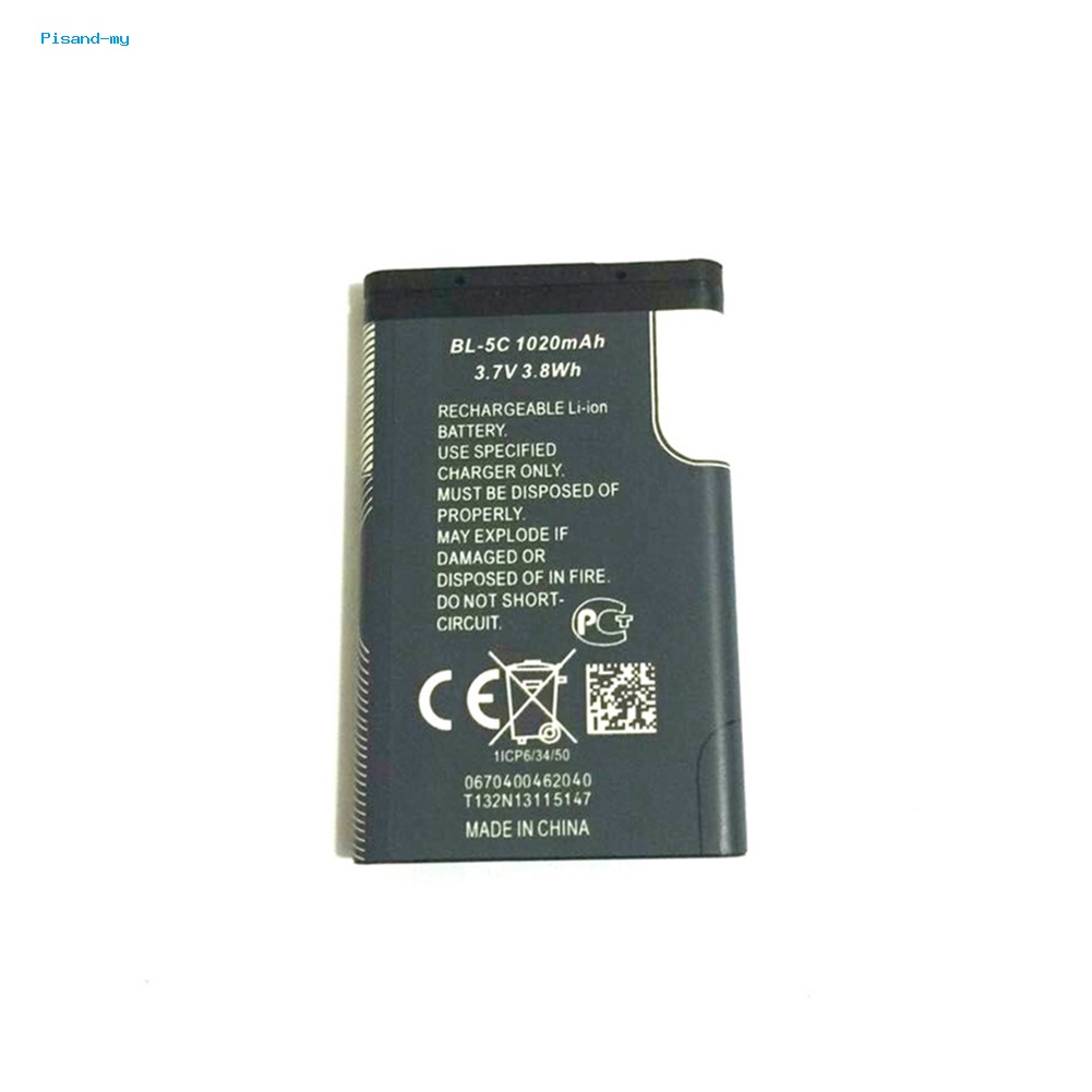 Pin Li-ion 1020mAh 3.7V Thay Thế Cho Điện Thoại Nokia BL-5C