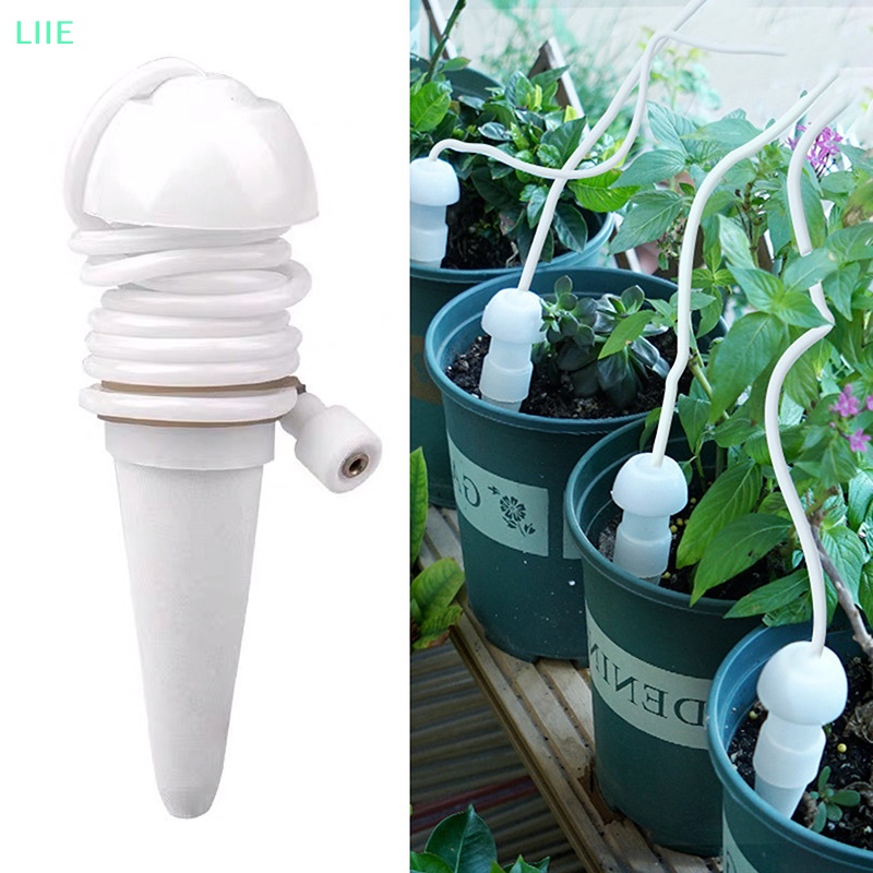 Bộ 4 Đầu Tưới Nước Tự Động Bằng Sứ Cho Cây Nhỏ Giọt