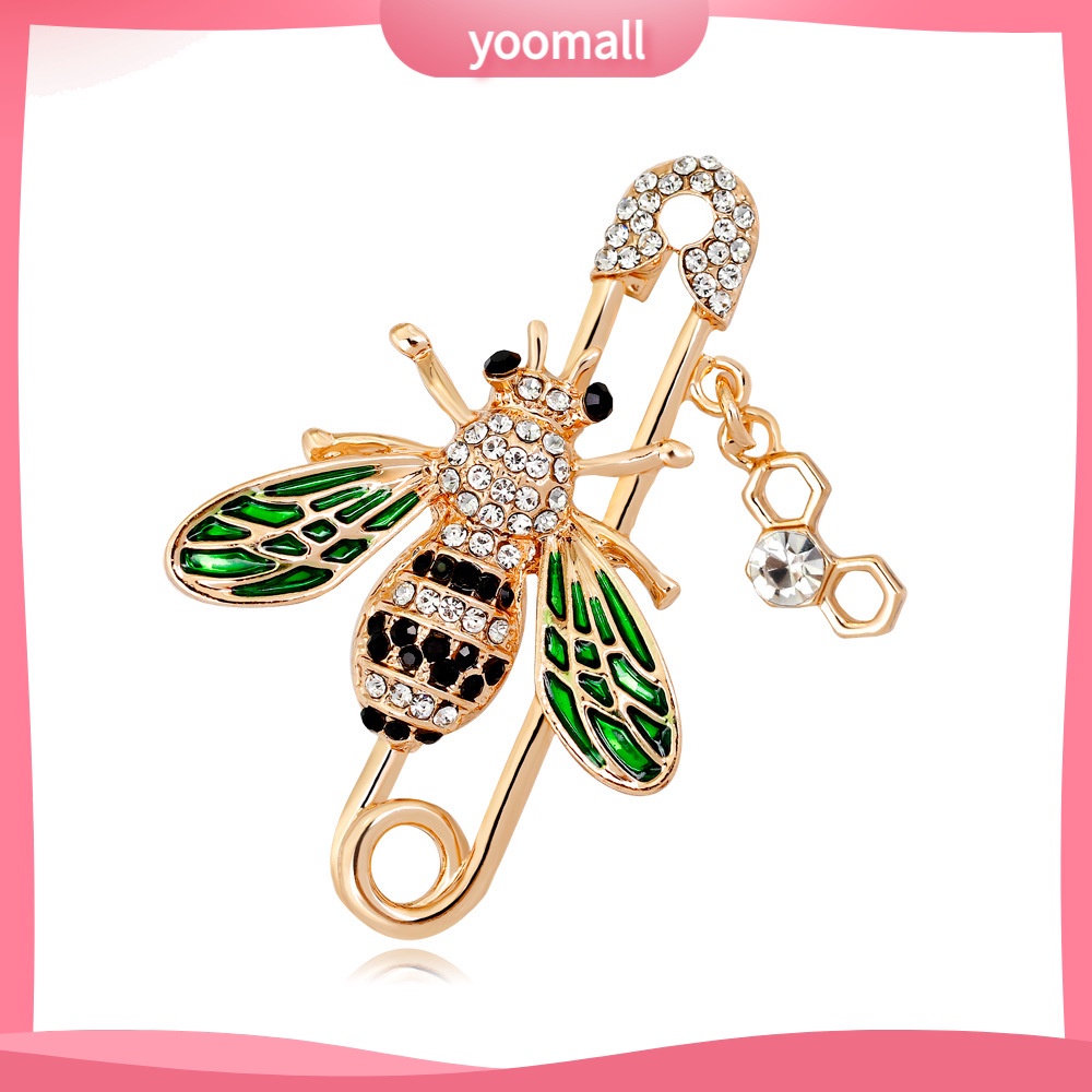 [YM] Trâm Cài Áo Hình Con Ong Thời Trang Và Đa Năng