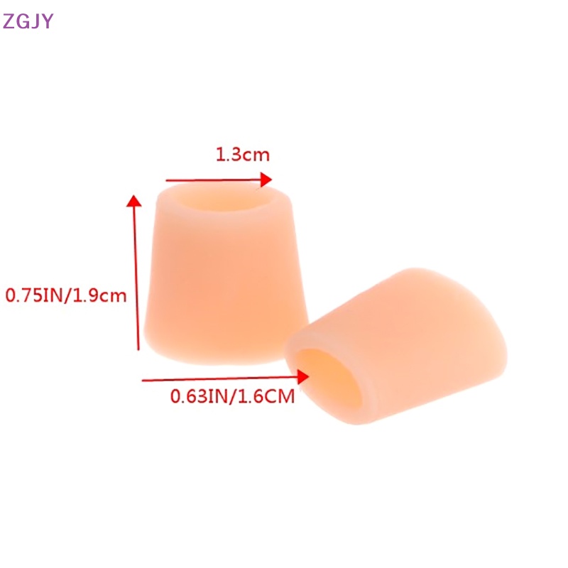 Set 2 Ống Gel Silicon Bảo Vệ Ngón Chân Cái Mới