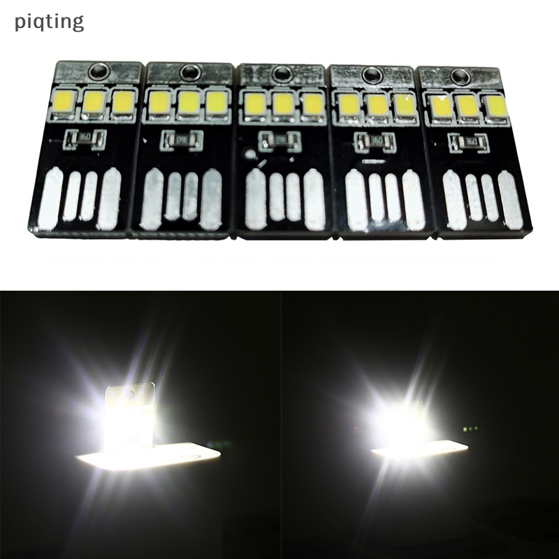 Bộ 5 Thẻ Đèn LED Mini USB 0.2W Cho Máy Tính Laptop