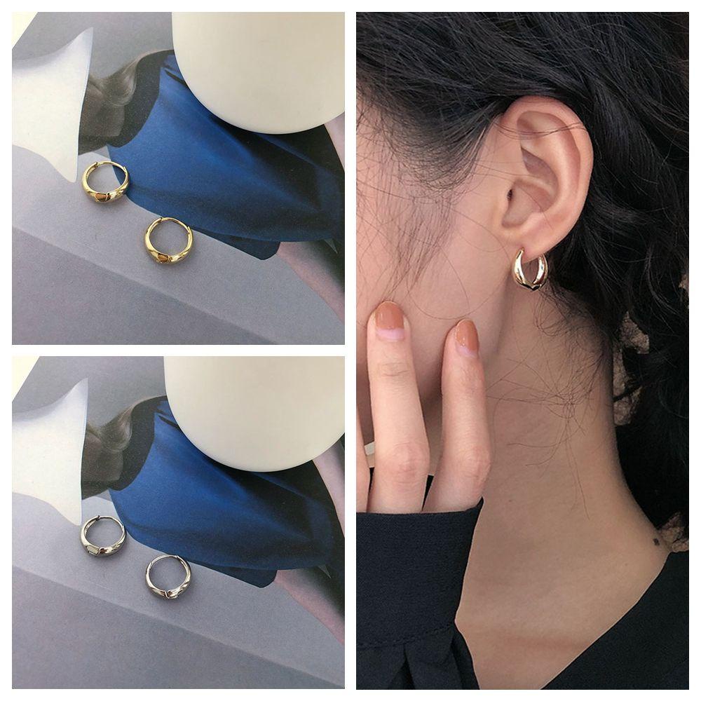 Bông Tai Dạng Vòng Thời Trang Dành Cho Cặp Đôi