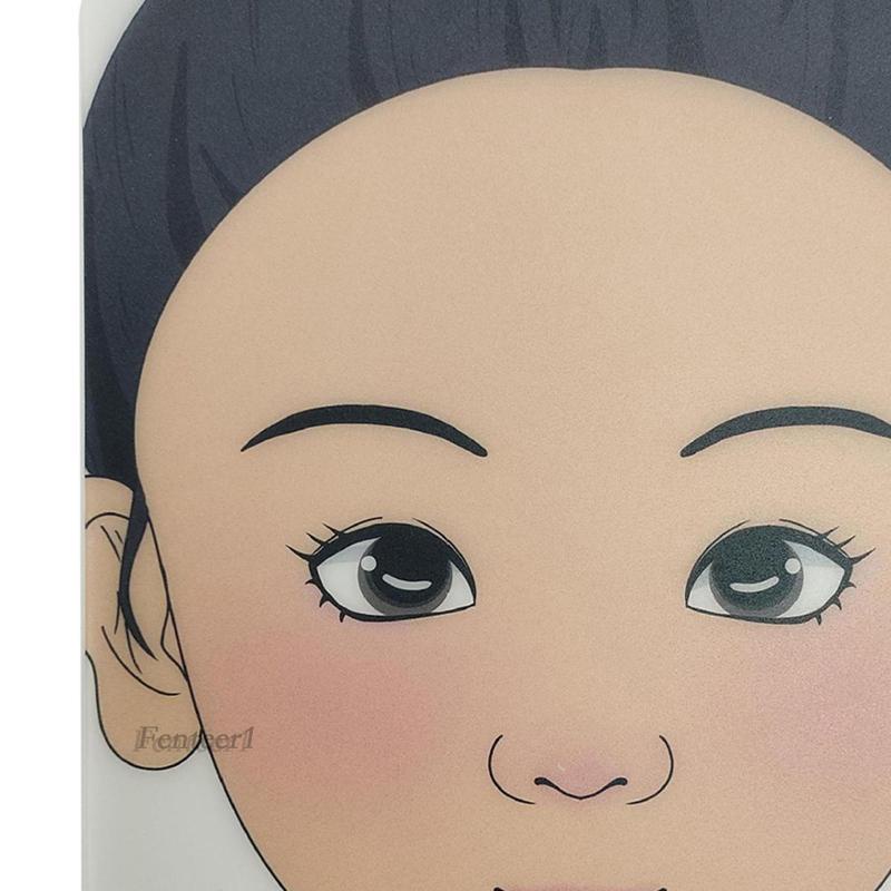 [Fenteer1] Khuôn Tập Vẽ Trang Điểm Tiện Lợi Dành Cho Trẻ Em