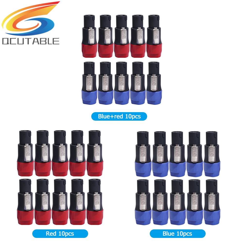 Set 10 Đầu Nối NL4FC 4 Pin Chuyên Dụng Cho Loa