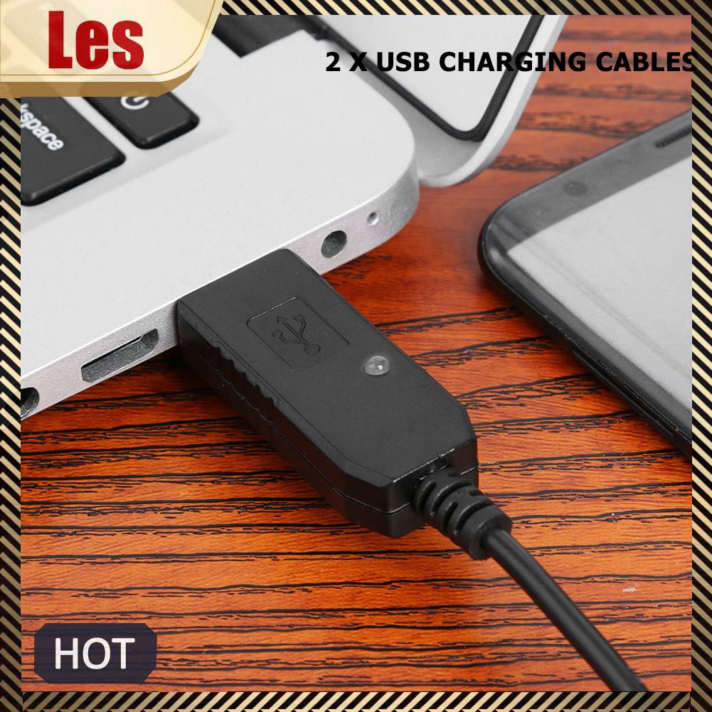 2 Dây Cáp Sạc USB Cho Radio BaoFeng UV-5R UV-82 UV-8D