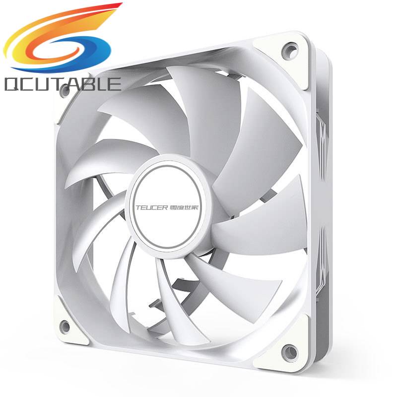 Quạt Tản Nhiệt Thủy Lực Tecer 120mm PWM 4Pin DC 12V Dành Cho CPU Máy Tính