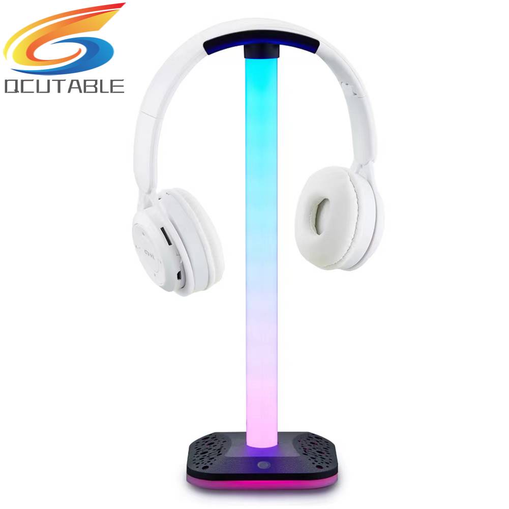 Giá Đỡ Tai Nghe Chụp Tai Chống Trượt Có Đèn RGB Cổng USB