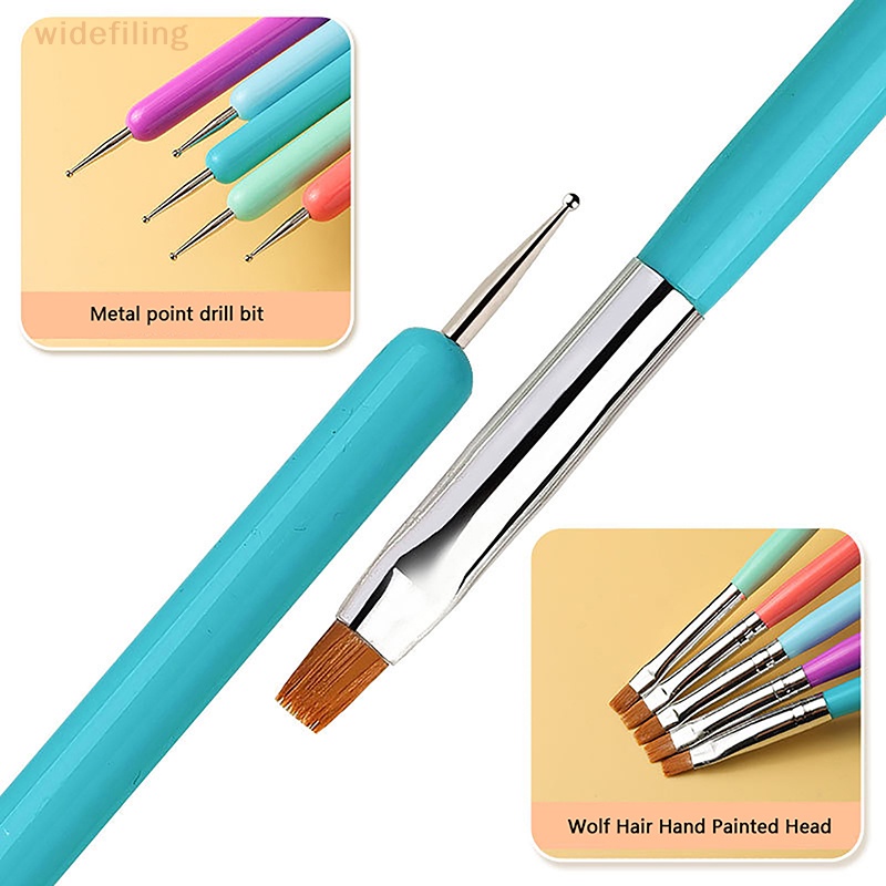 Bút Hai Đầu Đính Đá Trang Trí Móng Tay Nghệ Thuật