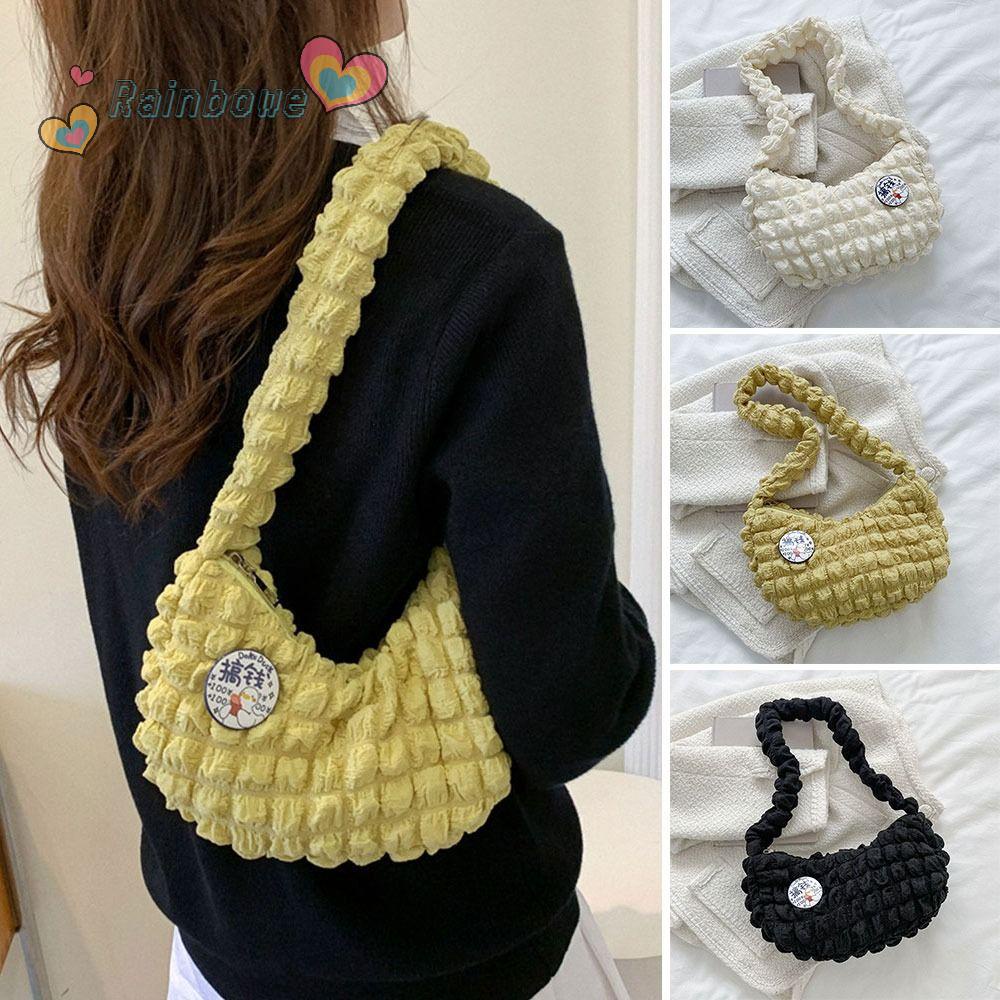 RAINBOW Túi Kẹp Nách / Đeo Vai Cỡ Lớn Thời Trang Sang Trọng Cho Nữ