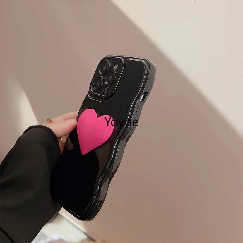 Ốp Điện Thoại Silicon Mềm Đen Tối Giản Bảo Vệ Camera Cho IPhone 14 13 12 11 Pro Max XR XS Max X 8 7 14 Plus SE