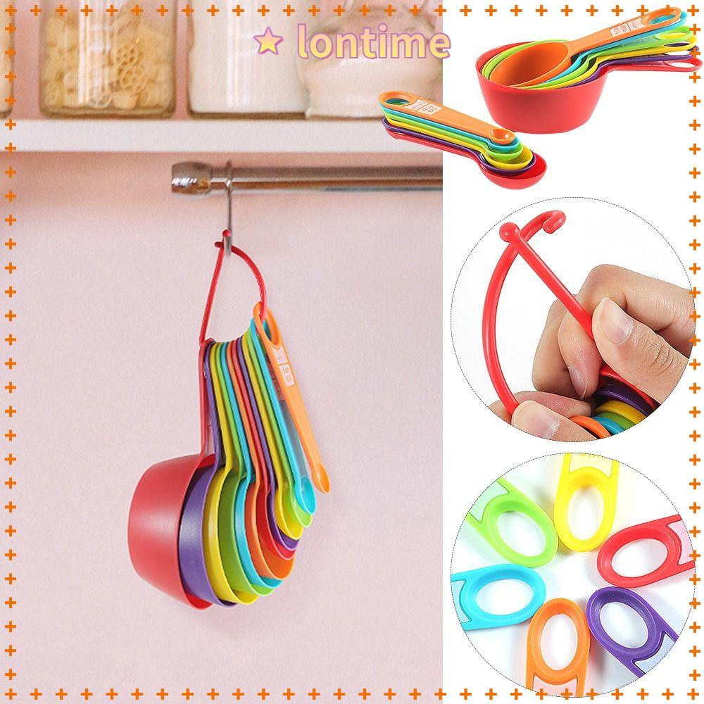 LONTIME Muỗng Đo Lường Màu Sắc Chất Liệu Tốt Dùng Để Làm Bánh