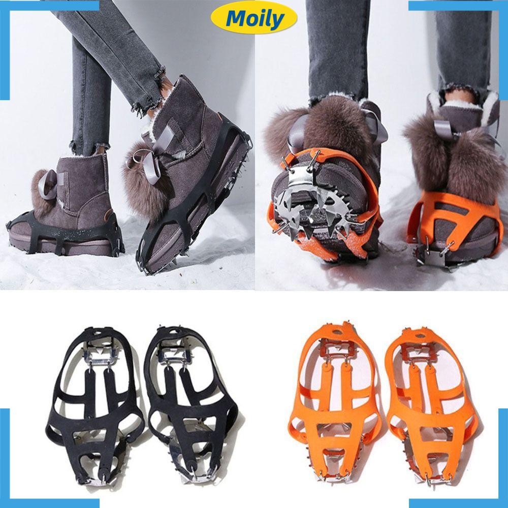 MOILYVN Vỏ Bọc Giày Đi Tuyết / Leo Núi Bằng Silicone Chống Trượt