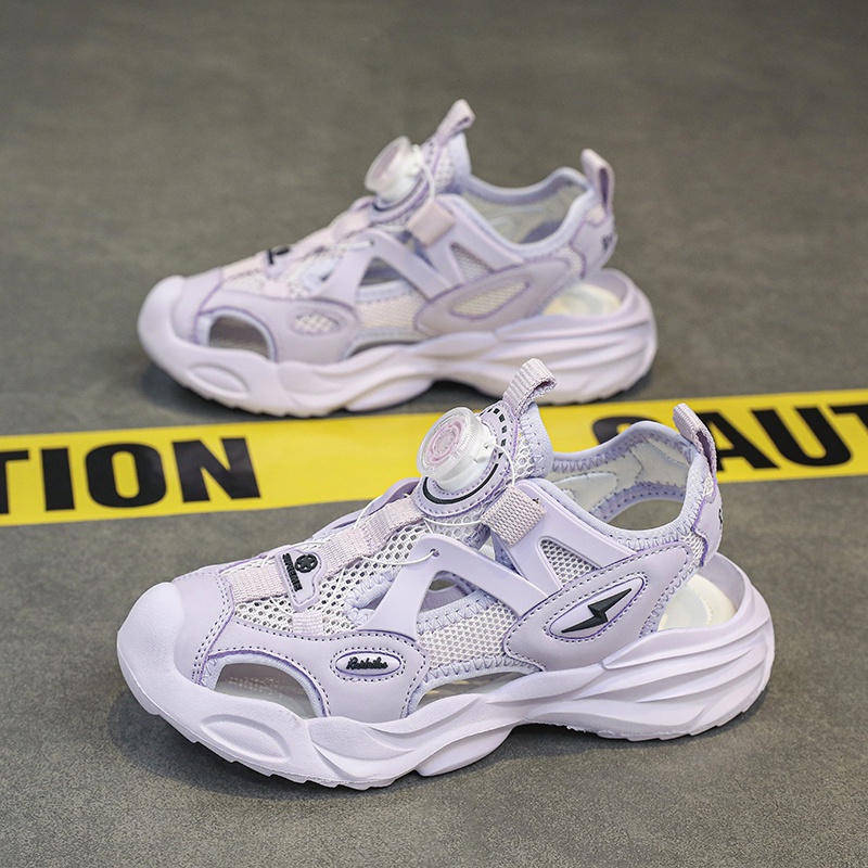 Xăng đan Thể Thao Mùa Hè Chống Trượt Bằng Cao Su Cho Trẻ Em Mới