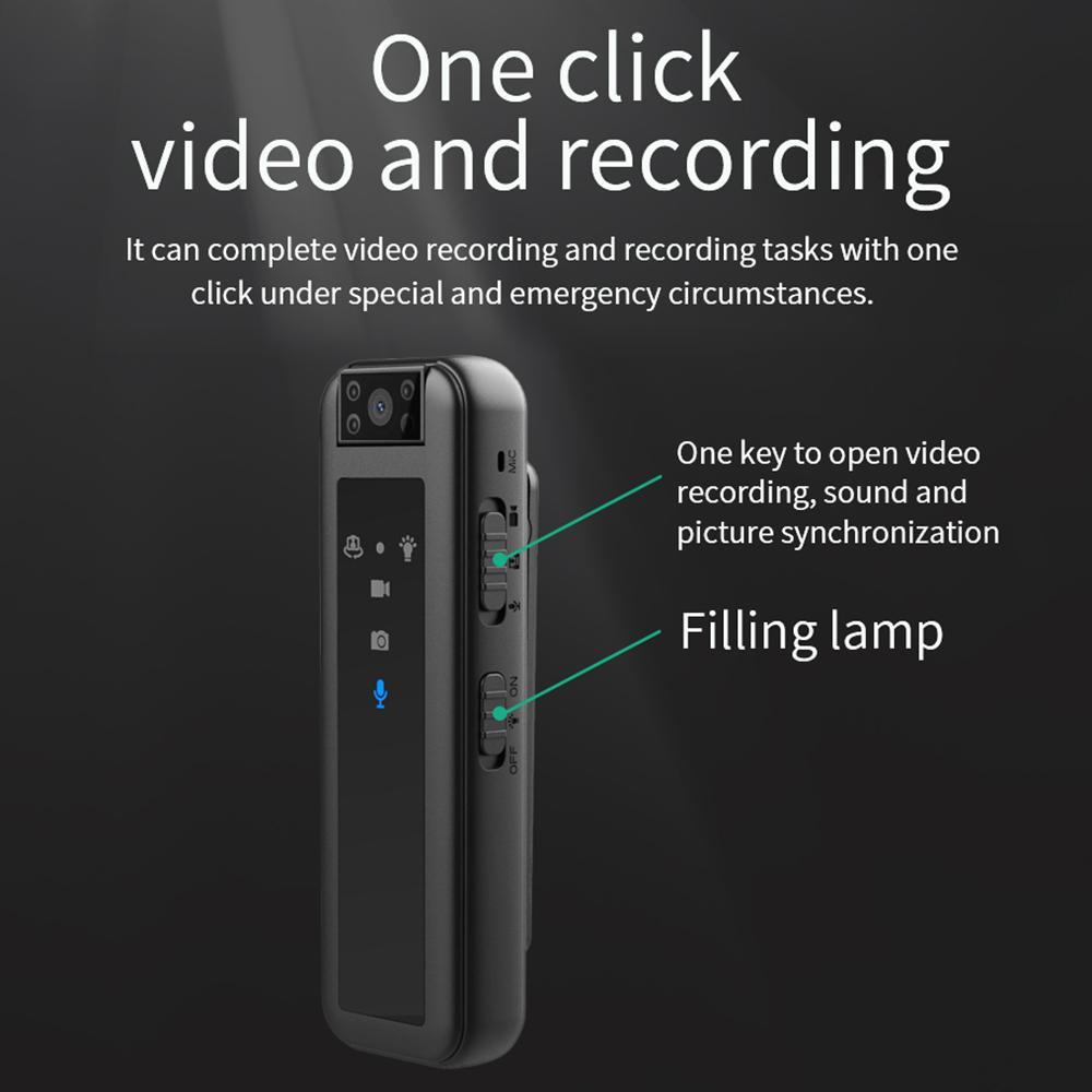 Mag mini body camera, máy ghi video đeo được hd 1080p, cảm biến chuyển động di động usb tầm nhìn ban đêm camera chuyển động vô hình ngoài trời trang chủ