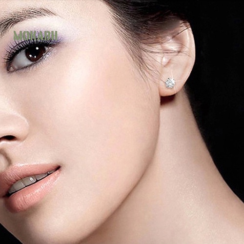 [Mok Abh] Set Vòng cổ Và Bông Tai Đính Đá Zircon