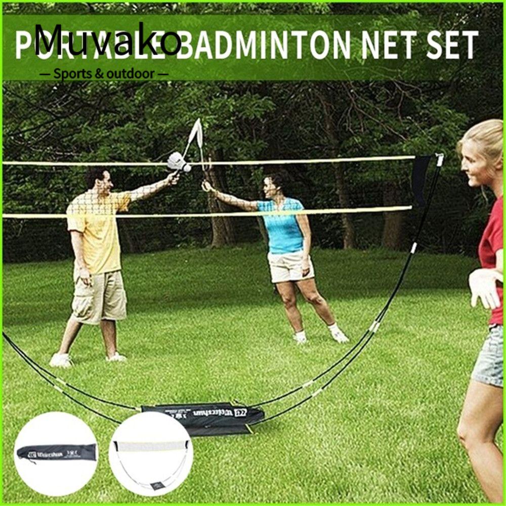 MUVAKO Lưới Đánh Cầu Lông  Có Thể Gấp Gọn Tiện Dụng