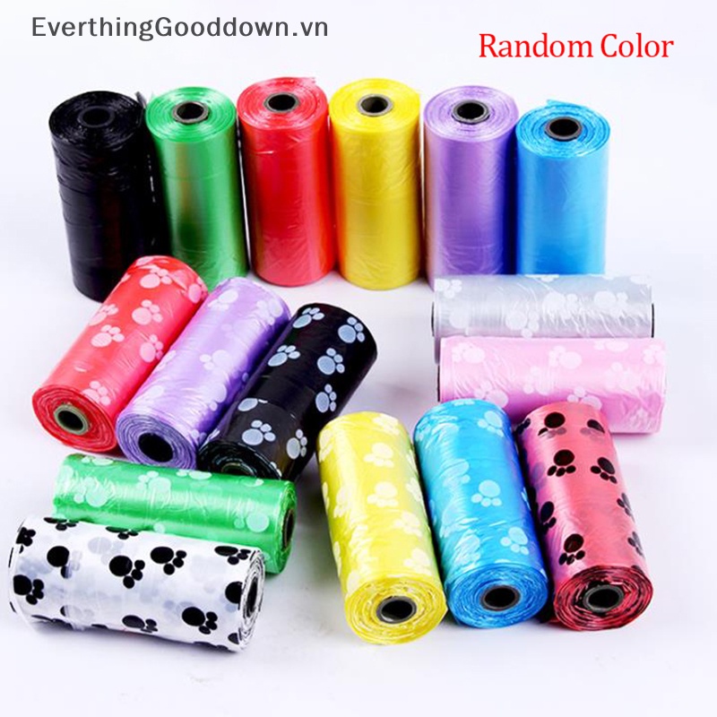 Everthingooddown 6 Cuộn (20 Túi Đựng Rác) Túi Đựng Chất Thải Cho Chó Mèo