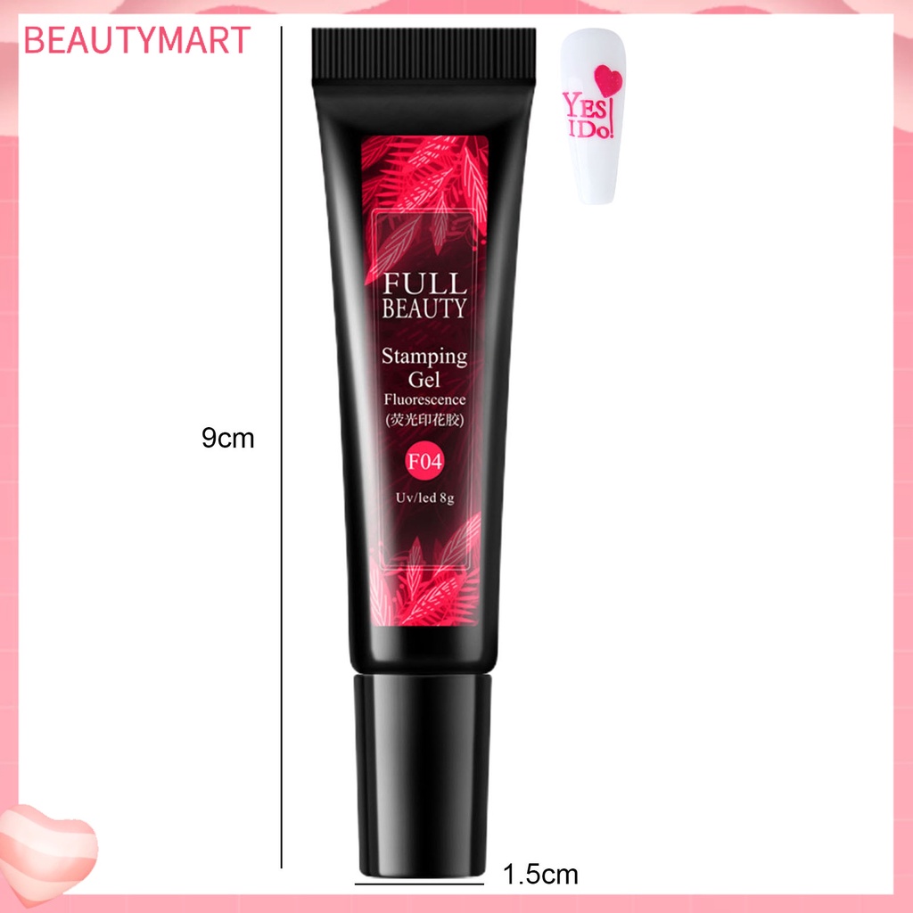 Gel Sơn Móng Tay 8ml Hiệu Ứng Dạ Quang Tiện Dụng Cho Nữ