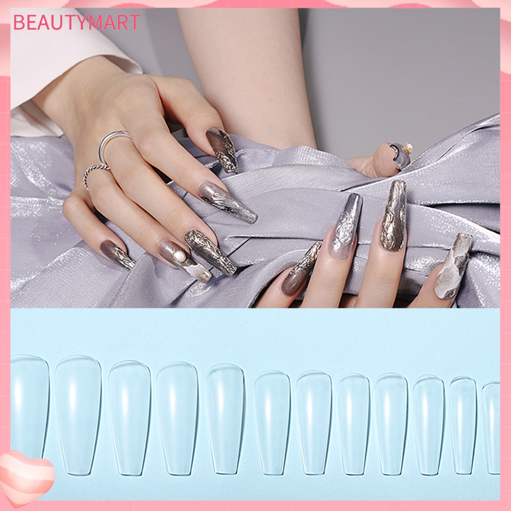 Bộ 144 Móng Chân Giả Siêu Mỏng Nhẹ Trang Trí Nghệ Thuật Cho Nữ