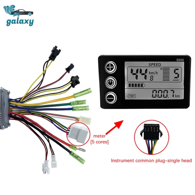 Màn Hình Lcd 866M 15a6 Kỹ Thuật Số Lcd Cho Xe Điện galaxy Scooter Điện