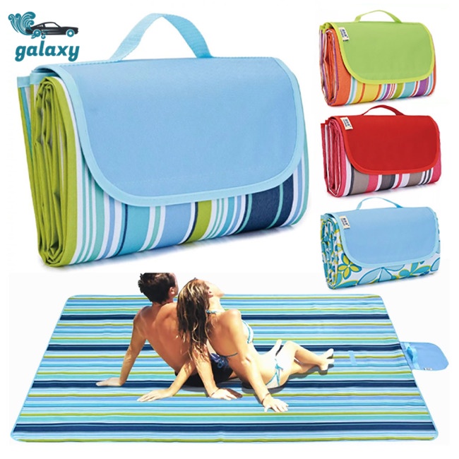 Galaxy Thảm Trải Bằng Vải Oxford 600d Chống Mòn Kích Thước 145 X 200cm Tiện Dụng Mang Theo Du Lịch Cắm Trại