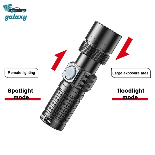 Galaxy Đèn Pin Led Mini Đa Năng Sạc Được