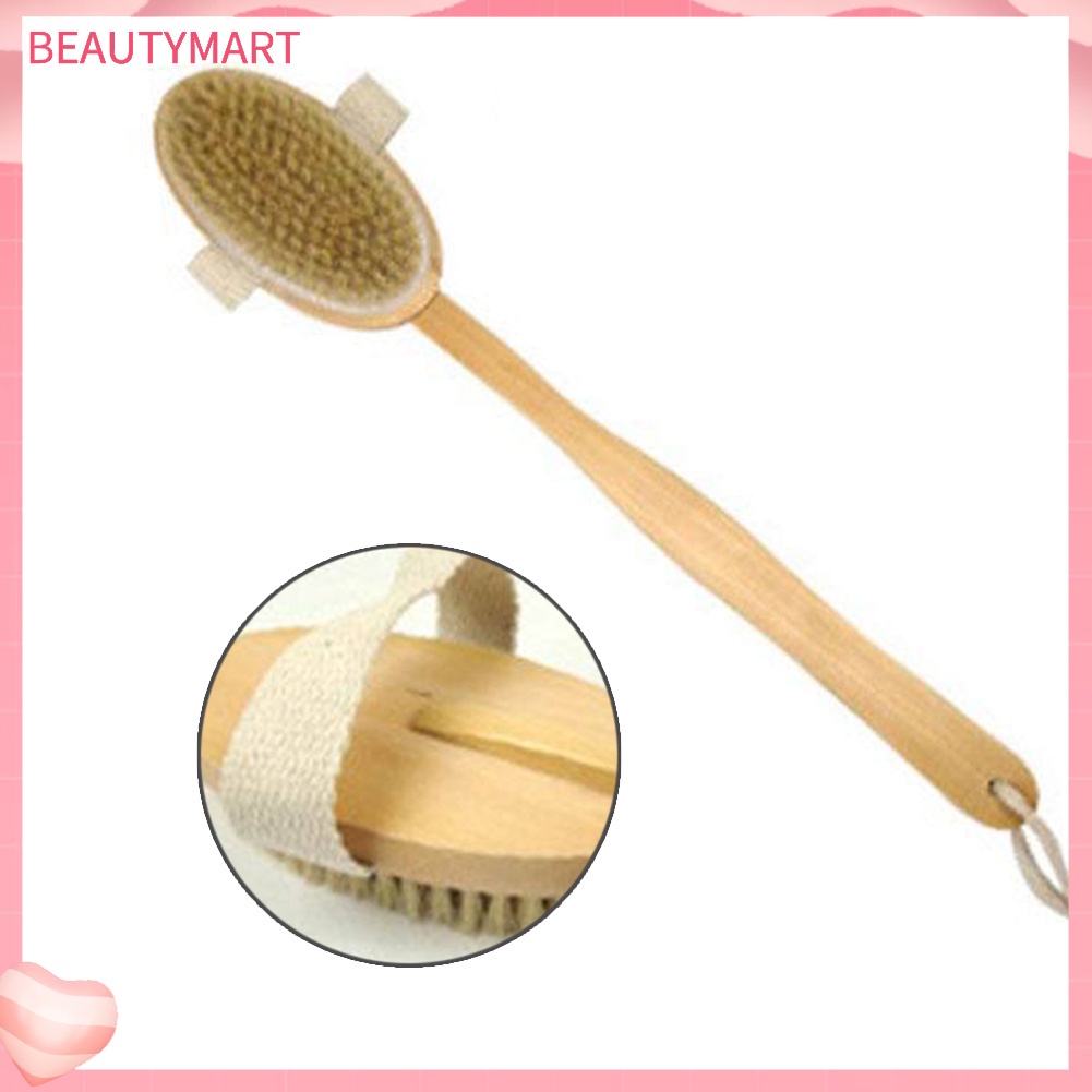 Bàn Chải Tắm Cán Dài Tẩy Tế Bào Chết Mát Xa Cơ Thể